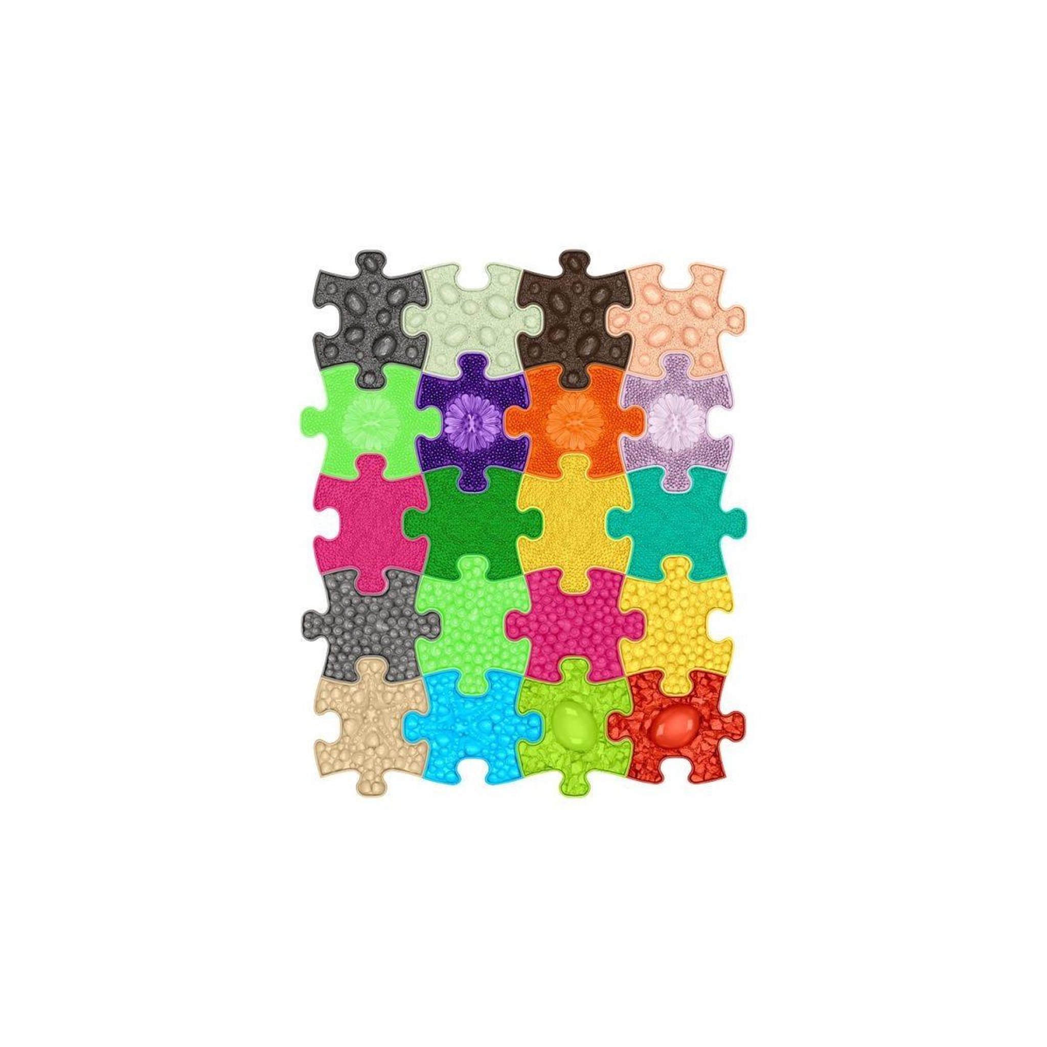 MUFFIK Set de mini dalles sensorielles  - 20 pièces