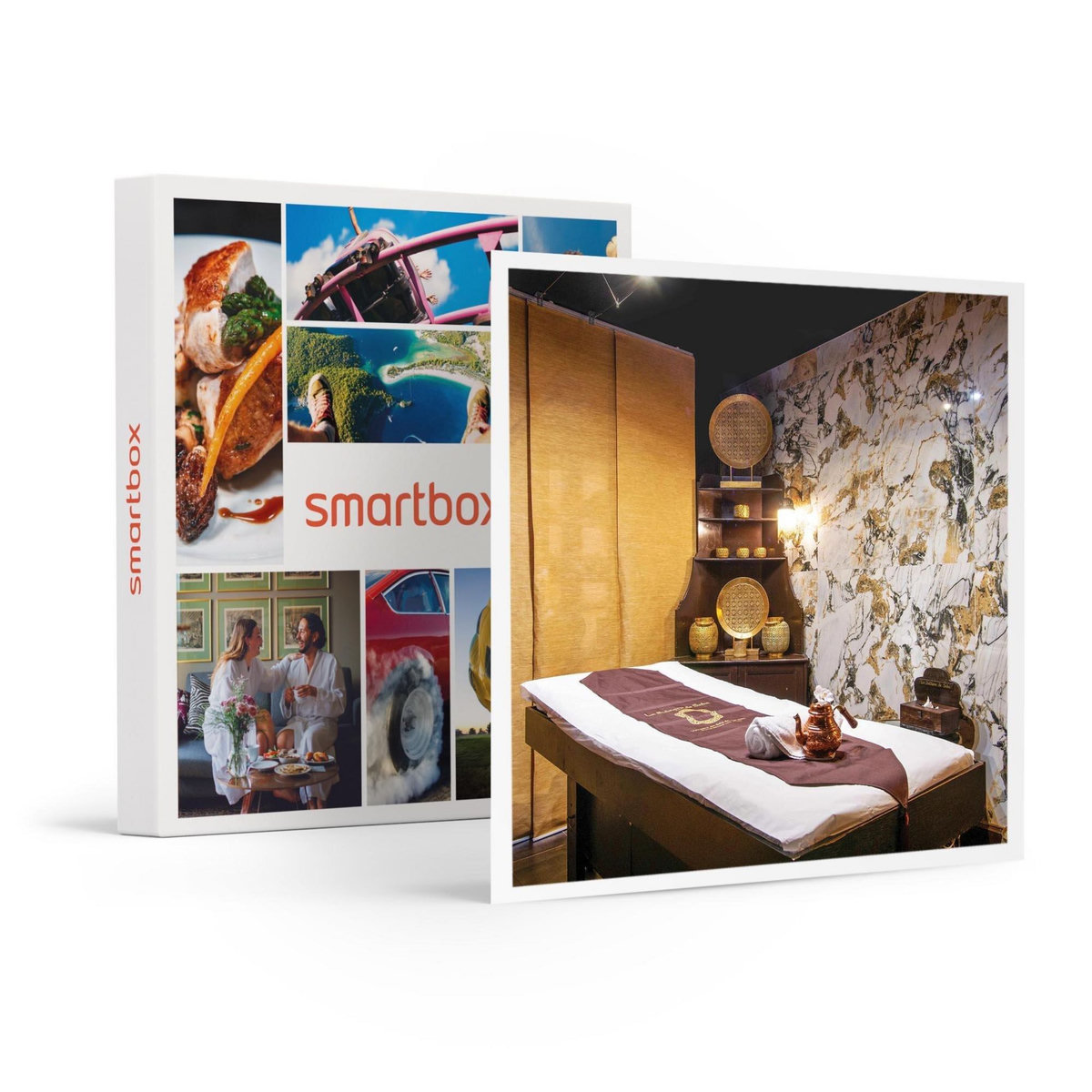 Smartbox Parenthèse bien-être avec massage, gommage, hammam, manucure et beauté des pieds à Paris - Coffret Cadeau Bien-être