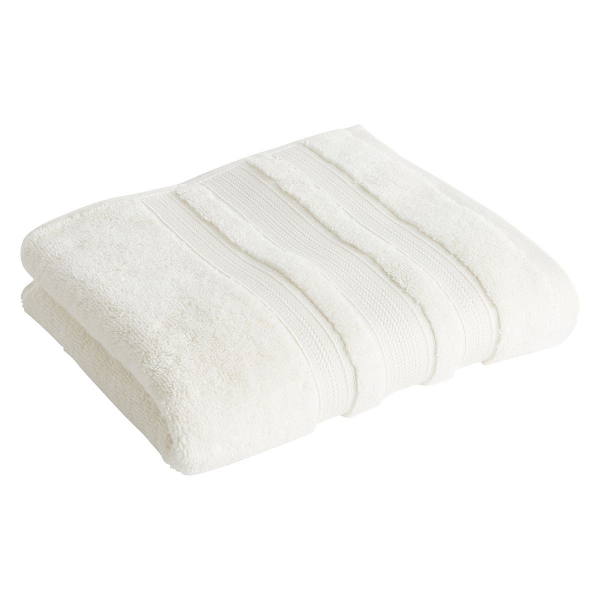ACTUEL Serviette de toilette unie en coton  500g/m² NANO