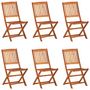 Voir la diapositive 3 : VIDAXL Ensemble a manger de jardin 7 pcs bois massif d'acacia