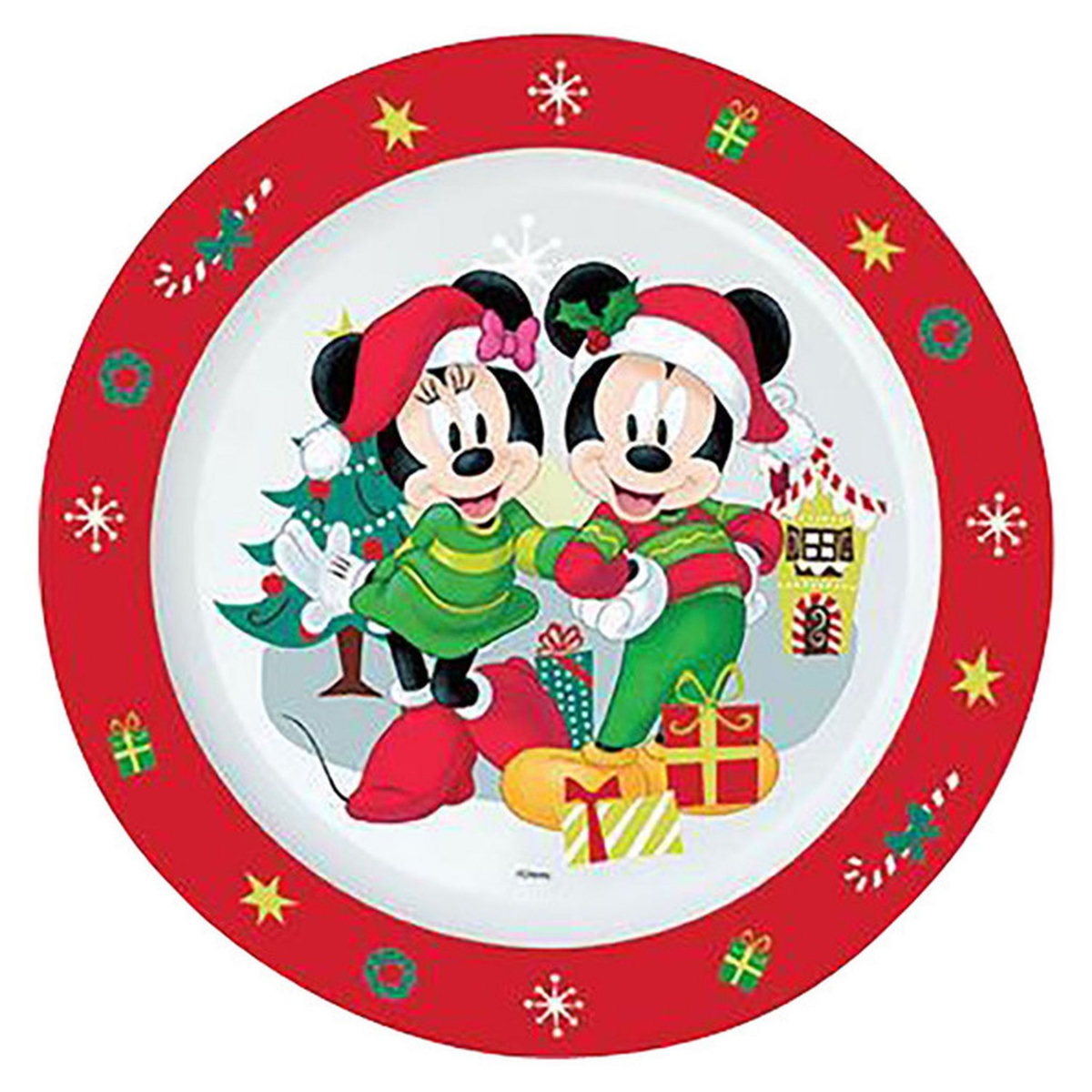 ACTUEL Assiettes réutilisables 22cm Mickey