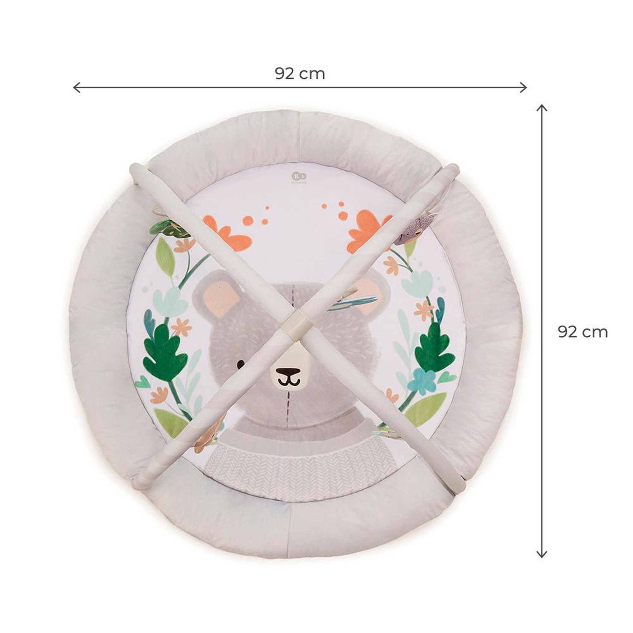Voir la diapositive 6 : KINDERKRAFT Tapis d'éveil doux avec jouets d'activation et arceaux