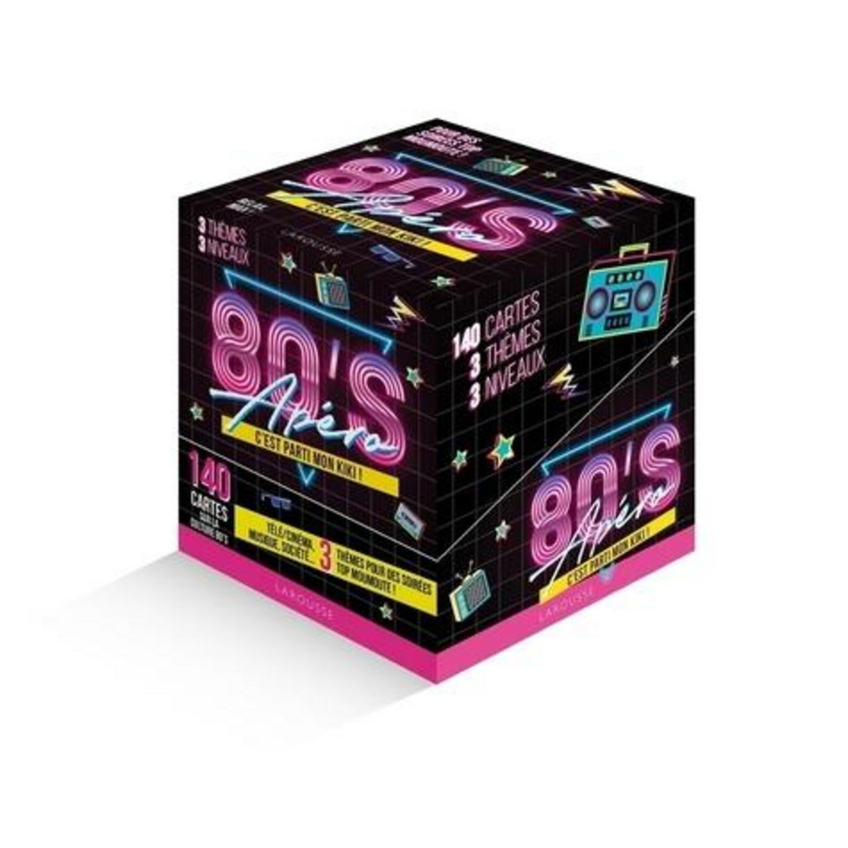 APERO 80'S. 140 CARTES SUR LA CULTURE 80'S, Larousse