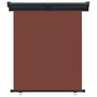 Voir la diapositive 2 : VIDAXL Auvent lateral de balcon 145x250 cm Marron