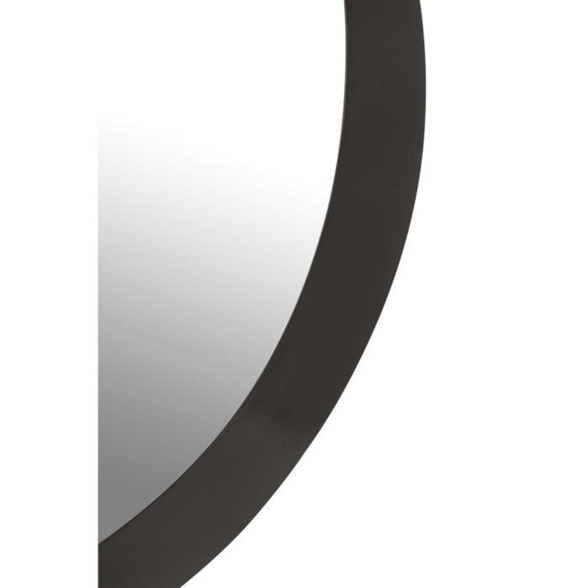 Paris Prix Miroir Mural en Métal  Lorenzo  86cm Noir