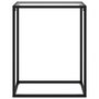 Voir la diapositive 2 : VIDAXL Table console Transparent 60x35x75 cm Verre trempe