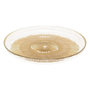 Voir la diapositive 2 : SECRET DE GOURMET Lot de 6 Assiettes à Dessert  Celeste  20cm Doré