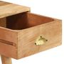 Voir la diapositive 4 : VIDAXL Table console 90x45x75 cm bois de manguier massif