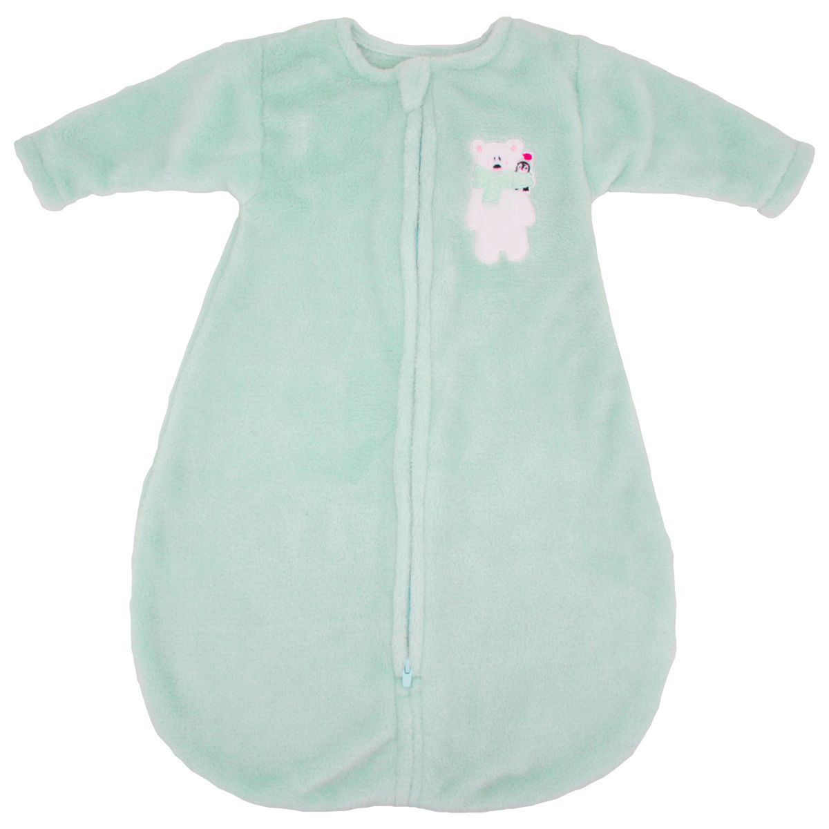 Babycalin Douillette en flanelle polaire Ourson bleu 