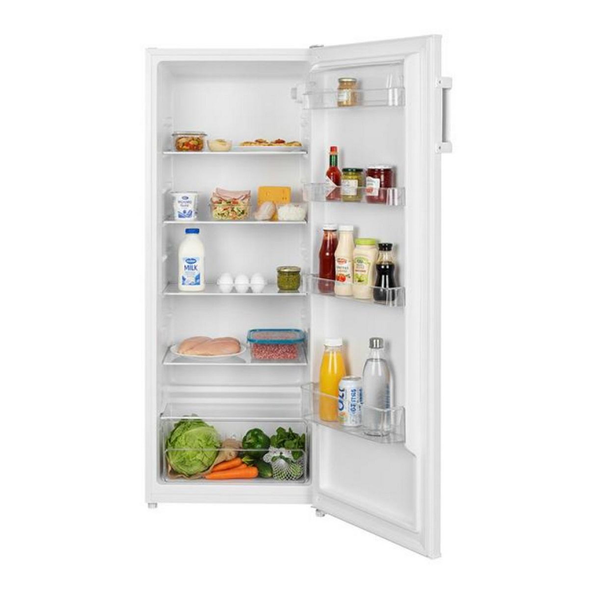 Voir la diapositive 3 : Fagor Réfrigérateur 1 porte 55cm 242l blanc - fupp242rsdb