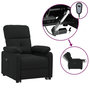 Voir la diapositive 2 : VIDAXL Fauteuil inclinable electrique Noir Tissu