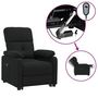 Voir la diapositive 2 : VIDAXL Fauteuil inclinable electrique Noir Tissu