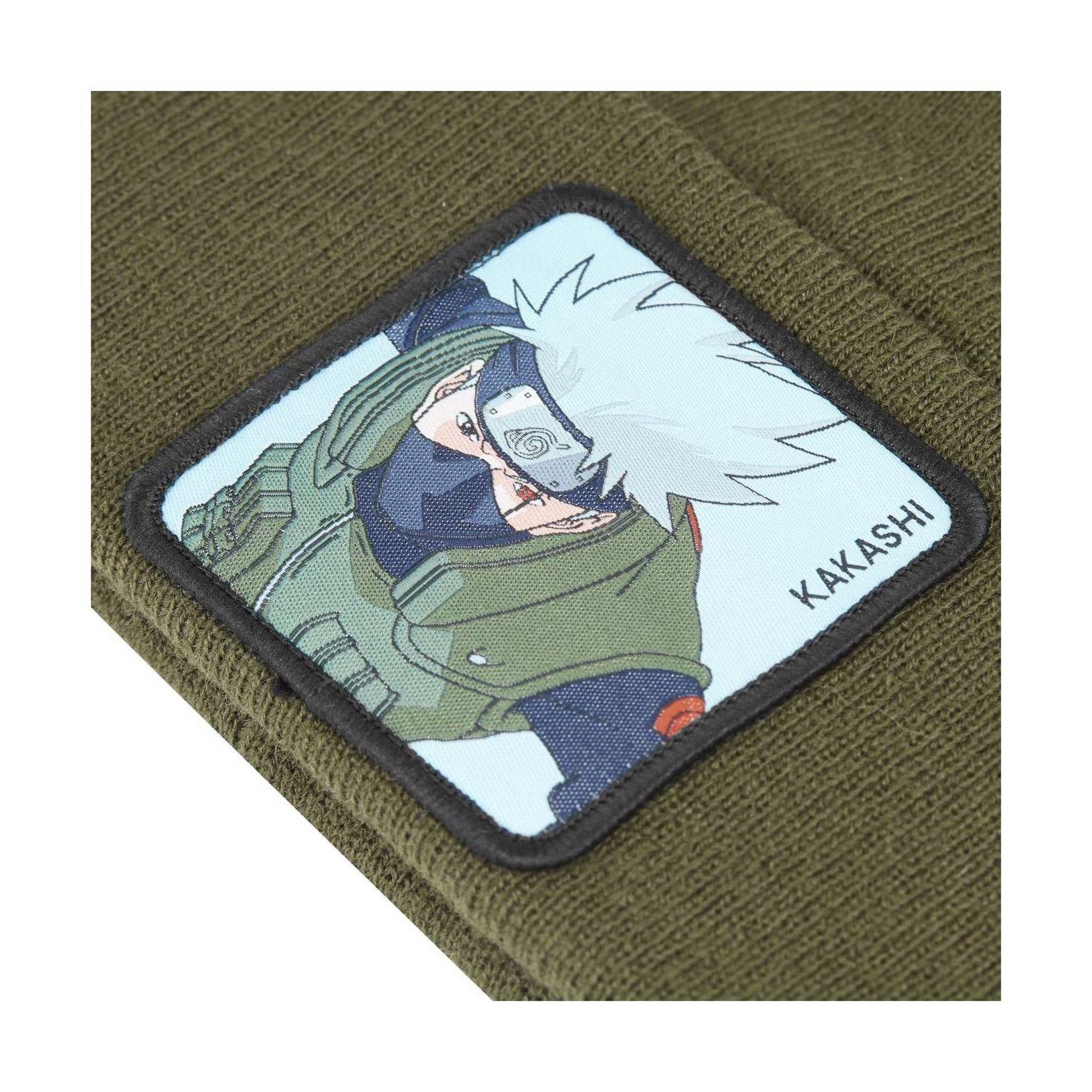 Voir la diapositive 2 : CAPSLAB Bonnet homme Naruto Shippuden Kakashi