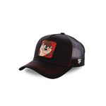 CAPSLAB Casquette Capslab Looney Tunes Taz Noir. Coloris disponibles : Noir