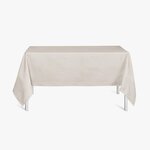 Today Nappe Rectangulaire Coton 140X240 uni blanc