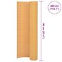 Voir la diapositive 6 : VIDAXL Cloture de jardin Double face PVC 90 x 300 cm Jaune