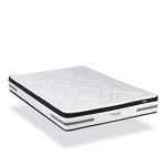 BELLECOUR BELLECOUR LITERIE | Matelas BELLEVUE | Ressorts ensachés. Coloris disponibles : Blanc