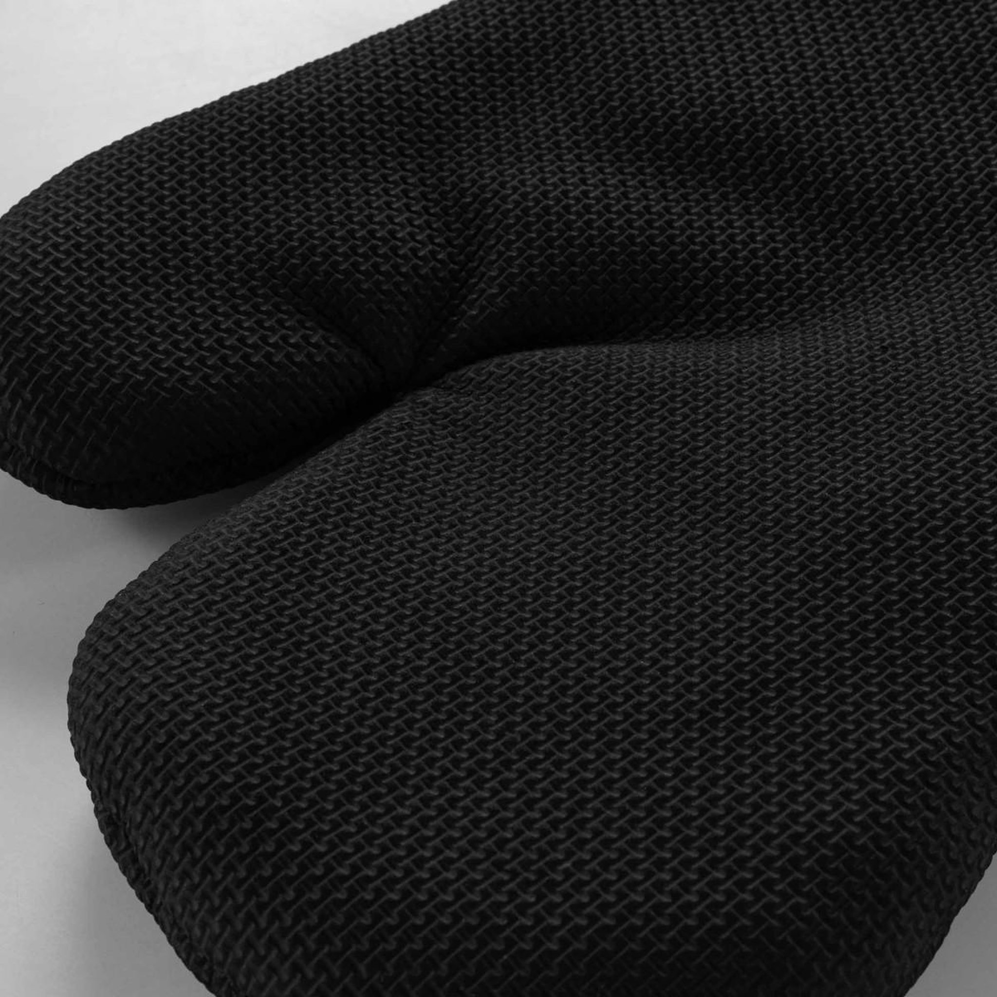 Voir la diapositive 2 : Douceur d'Intérieur Gant de cuisine long  cuistot  40cm noir