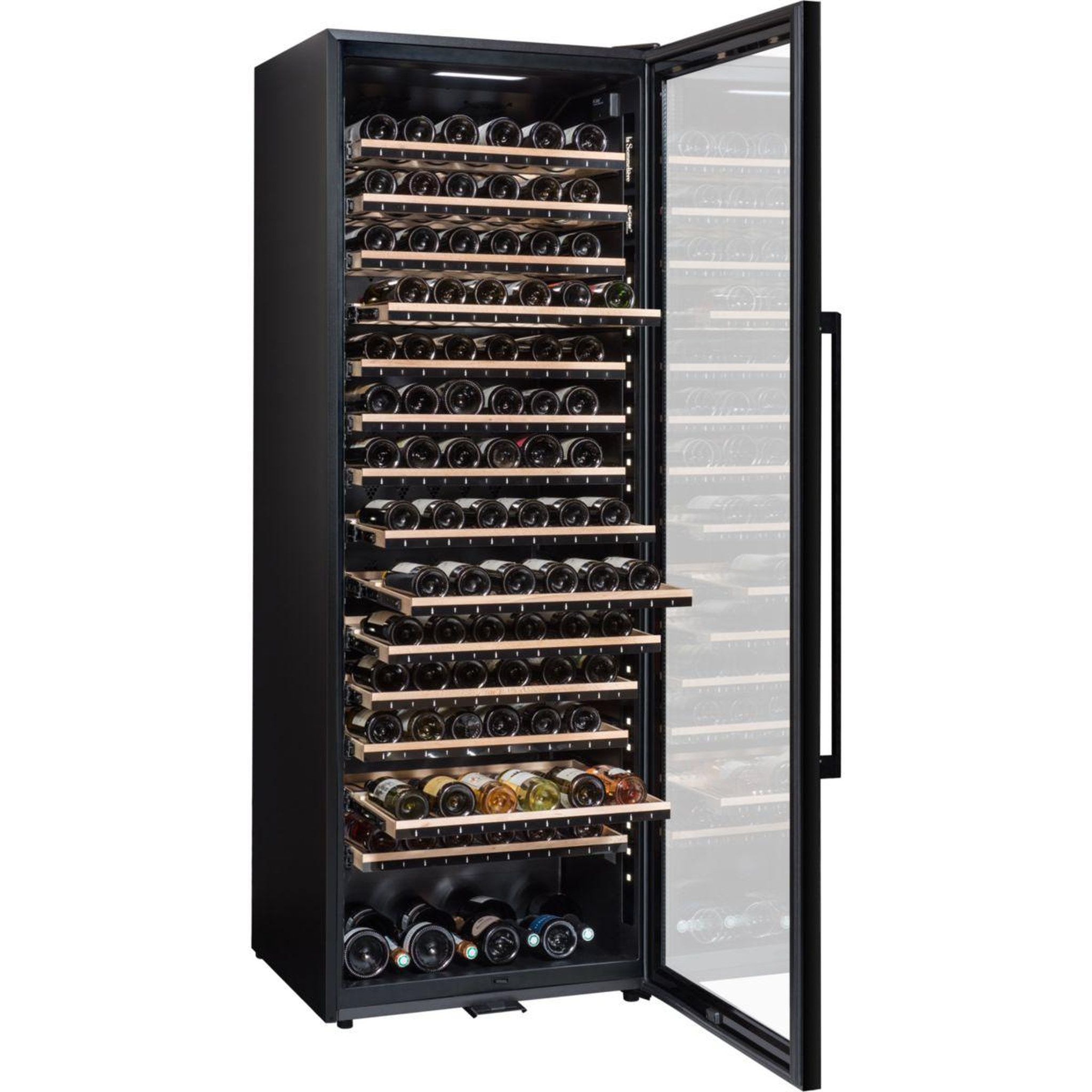 Voir la diapositive 2 : LA SOMMELIERE Cave à vin vieillissement ECELLAR185G2