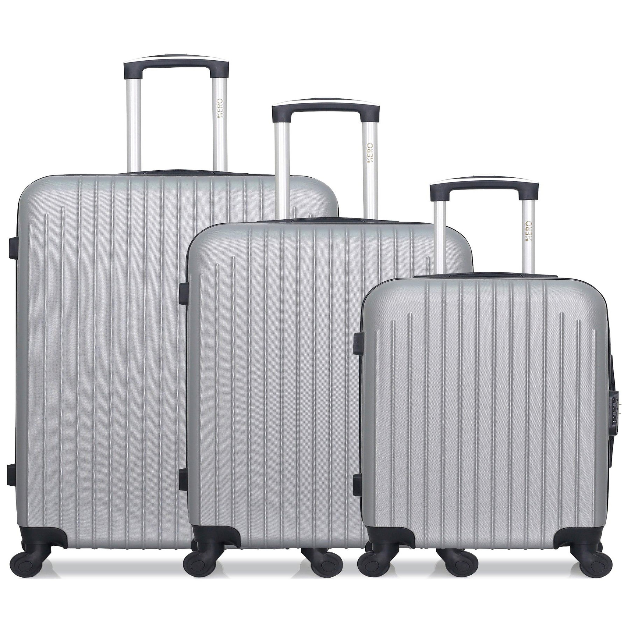 HERO Hero - lot de 3 - valise grand format, valise weekend et valise cabine carpates