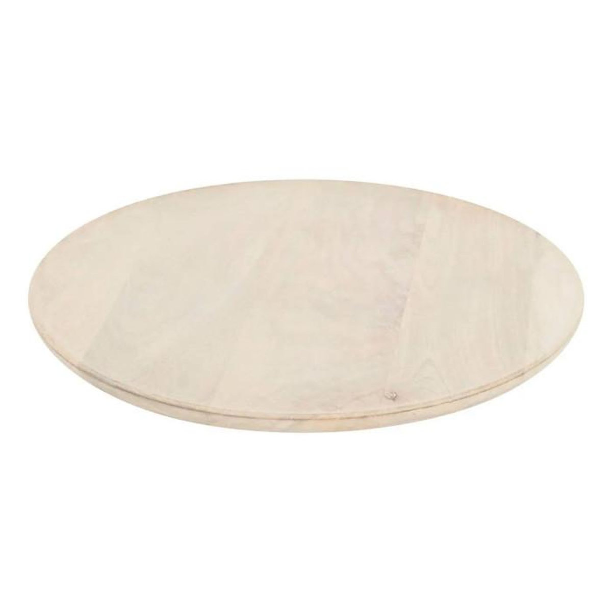 SECRET DE GOURMET Assiette de Présentation en Bois  Ward  37cm Beige