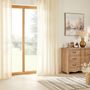 Voir la diapositive 2 : ATMOSPHERA Voilage en coton avec biais en dentelle LITTLE COTTAGE - 140 x 240 cm - Ecru