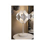 Voir la diapositive 6 : Paris Prix Lampe à Poser Design  Space  57cm Crème