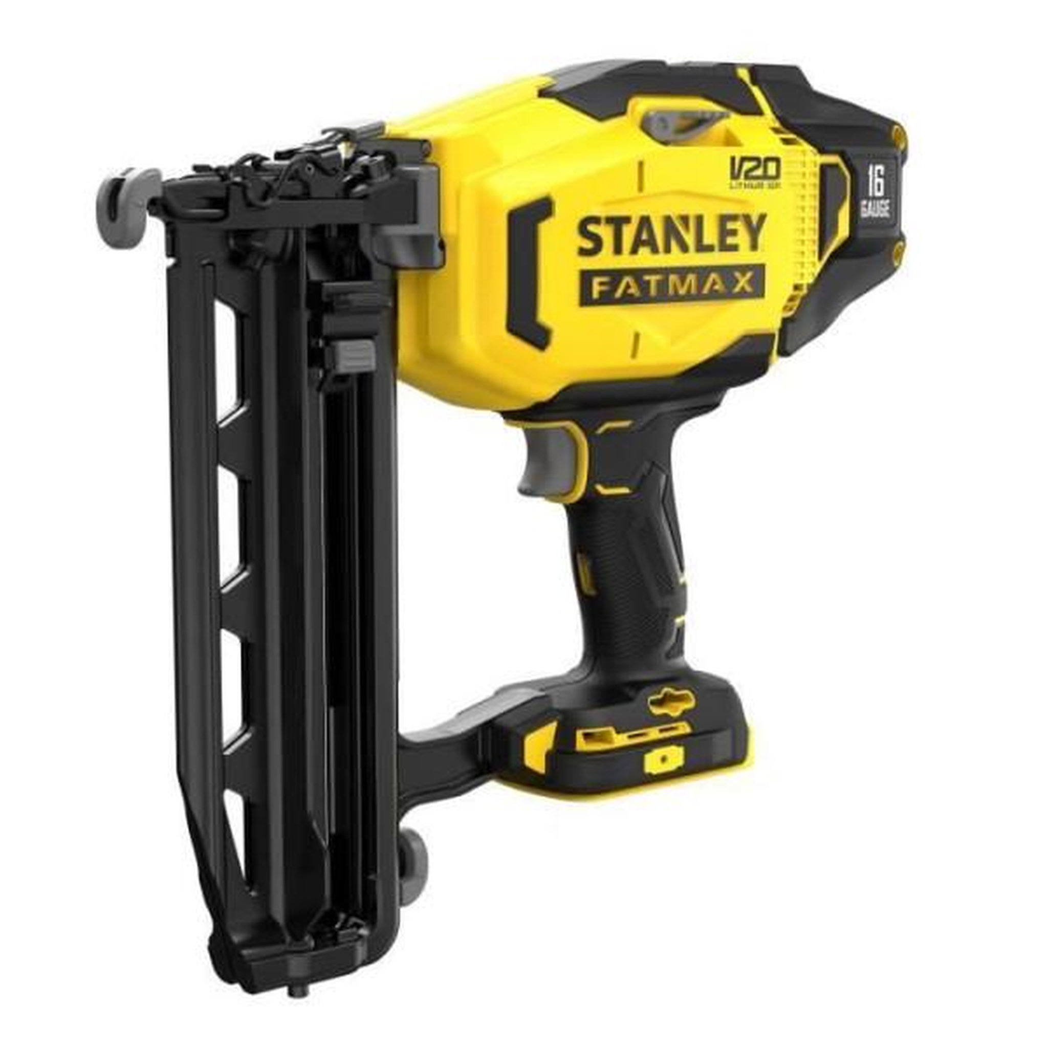 STANLEY FATMAX Cloueur de finition sans fil - 18V - Stanley Fatmax - SFMCN616B-XJ - Clous 25 a 64 mm - Sans batterie