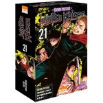 JUJUTSU KAISEN TOME 21 : TOKYO 2 : GRANDE CHANCE. COFFRET AVEC UNE JAQUETTE ALTERNATIVE REVERSIBLE ET 20 PIN'S, EDITION DE LUXE, Akutami Gege