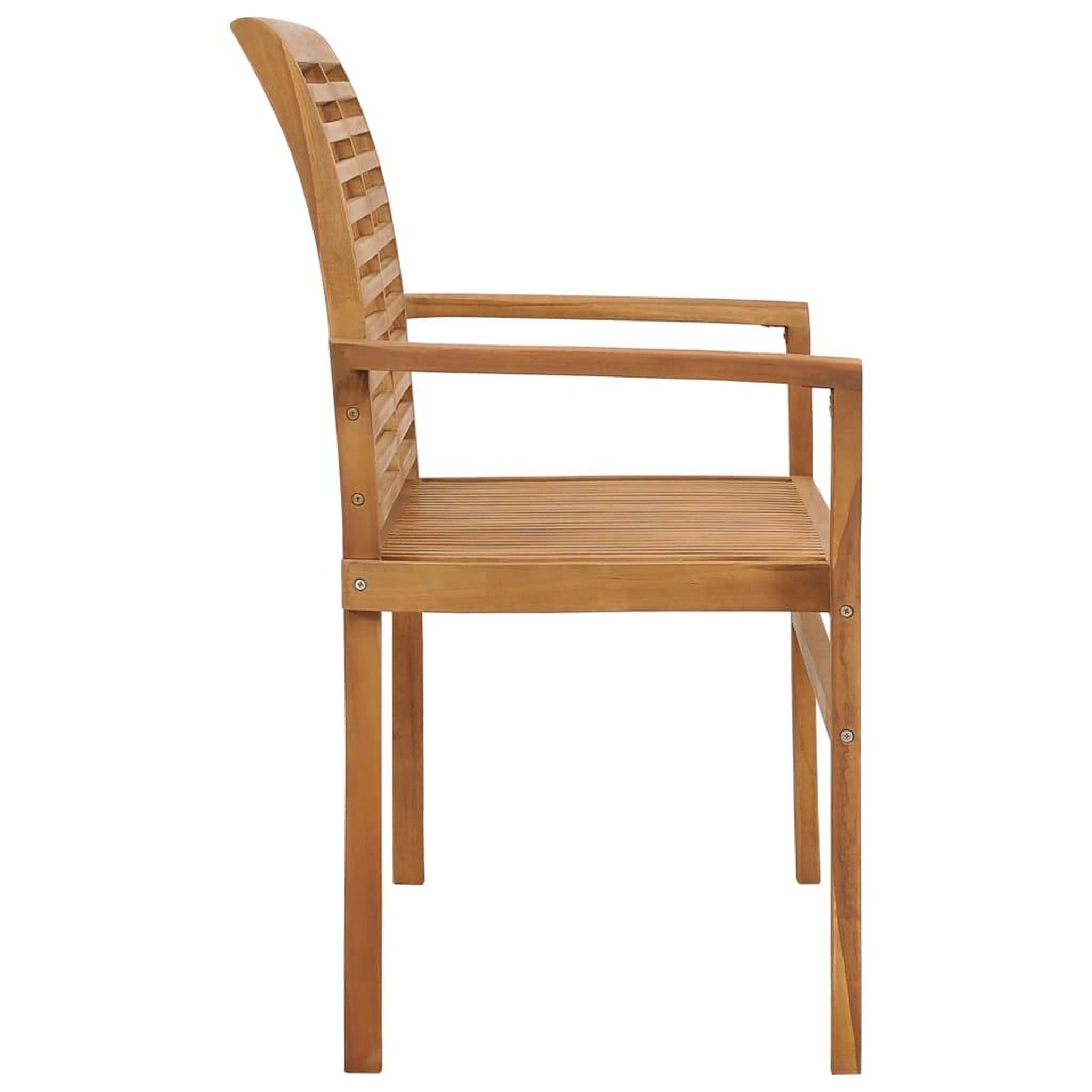 Voir la diapositive 4 : VIDAXL Banc de jardin 112 cm bois de teck solide