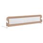 Voir la diapositive 2 : VIDAXL Barriere de securite de lit d'enfant Taupe 180x42 cm Polyester