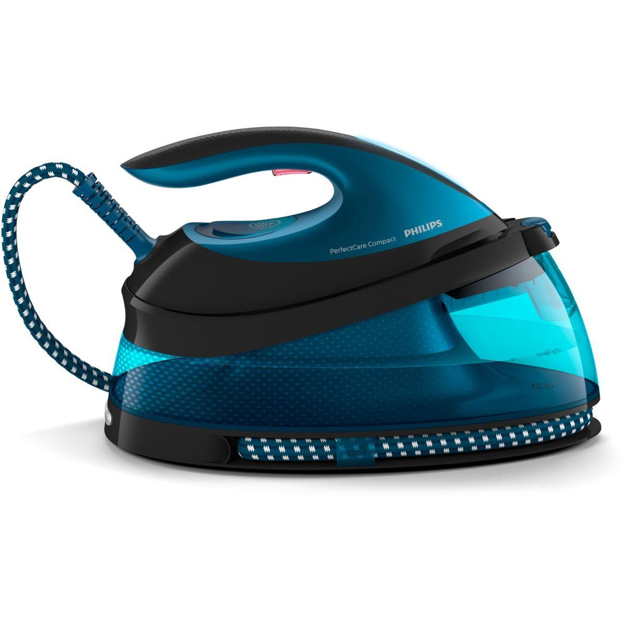 Voir la diapositive 1 : Philips Centrale vapeur GC7846/80 bleu 1,5L