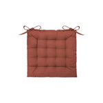 ATMOSPHERA Galette de Chaise  Loria  38x38cm Terracotta