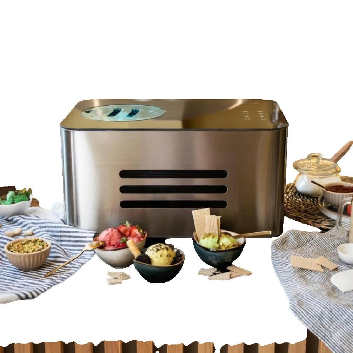 CECOTEC Sorbetière Cecotec Gelacy 1500 Touch Compresseur 1,5 L