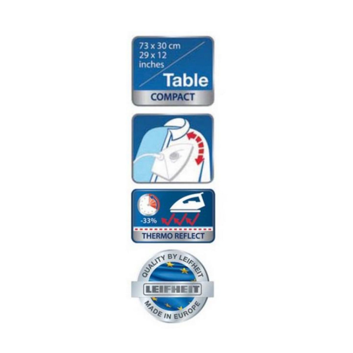 Leifheit Mini table à repasser 73x30cm - 72583