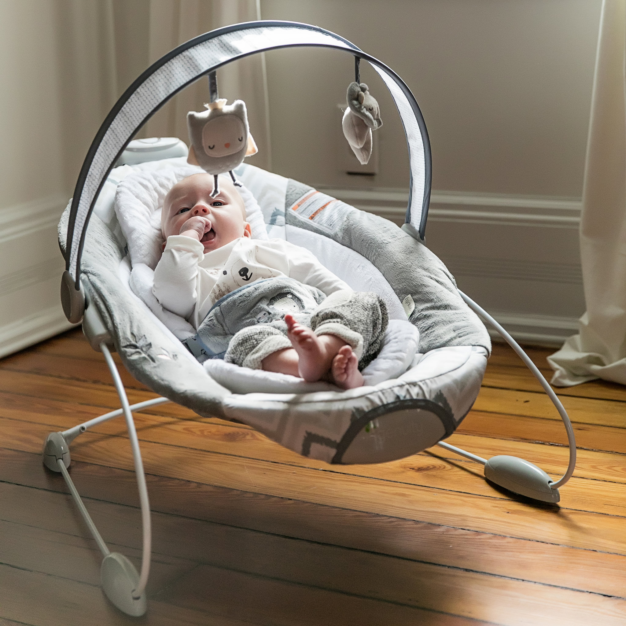 Voir la diapositive 3 : Ingenuity Transat bébé vibrant et musical Braden