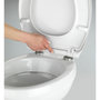 Voir la diapositive 4 : Wenko Abattant WC Easy-Close - Abaissement automatique - Duroplast
