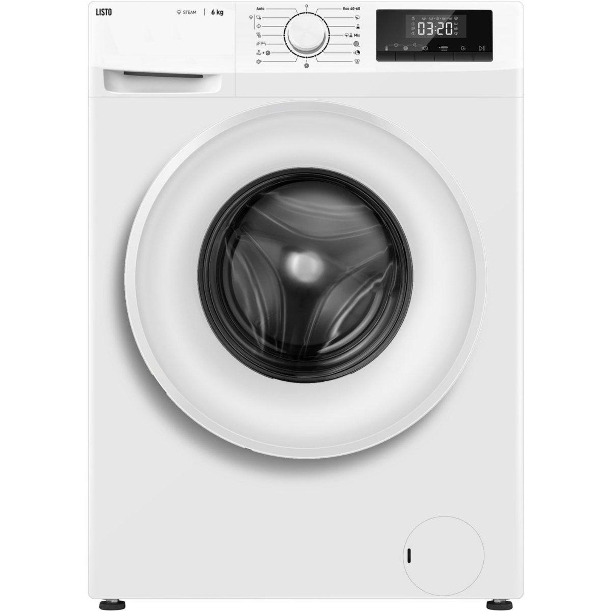 Listo Lave linge compact lf612-l5b