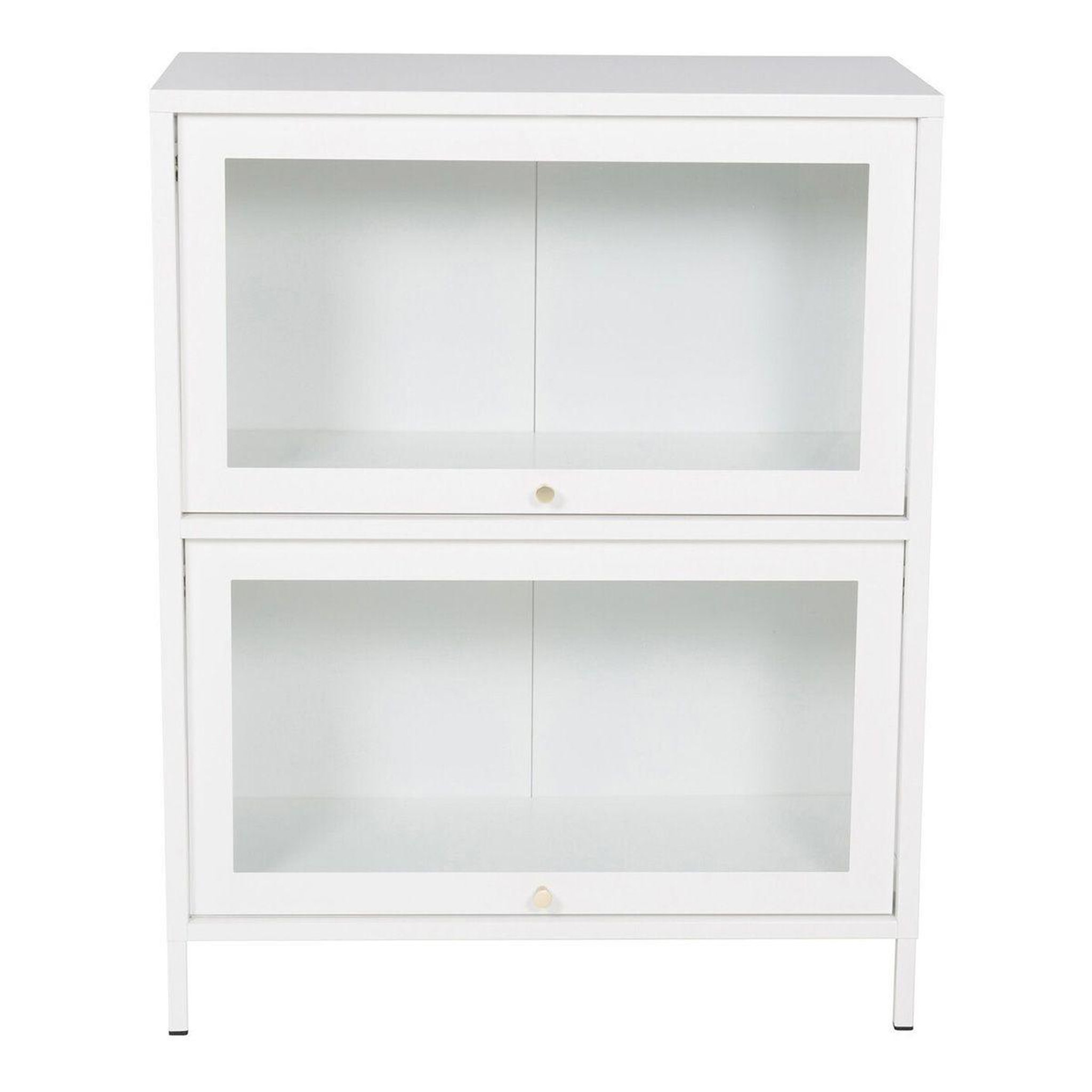 Voir la diapositive 1 : Paris Prix Vitrine 2 portes  bakal  100cm blanc