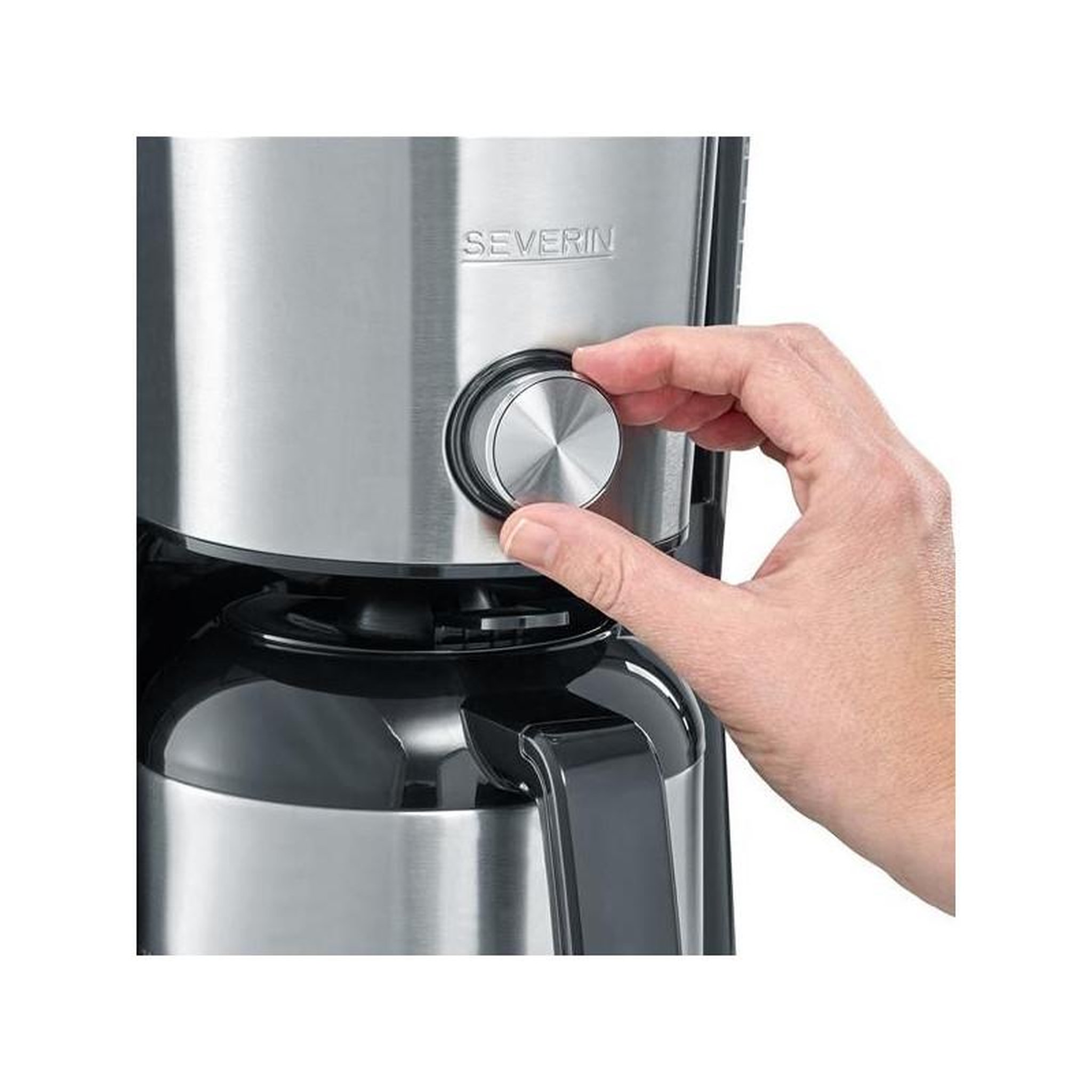 Voir la diapositive 4 : SEVERIN Cafetière filtre isotherme 8 tasses 1000w - ka4845