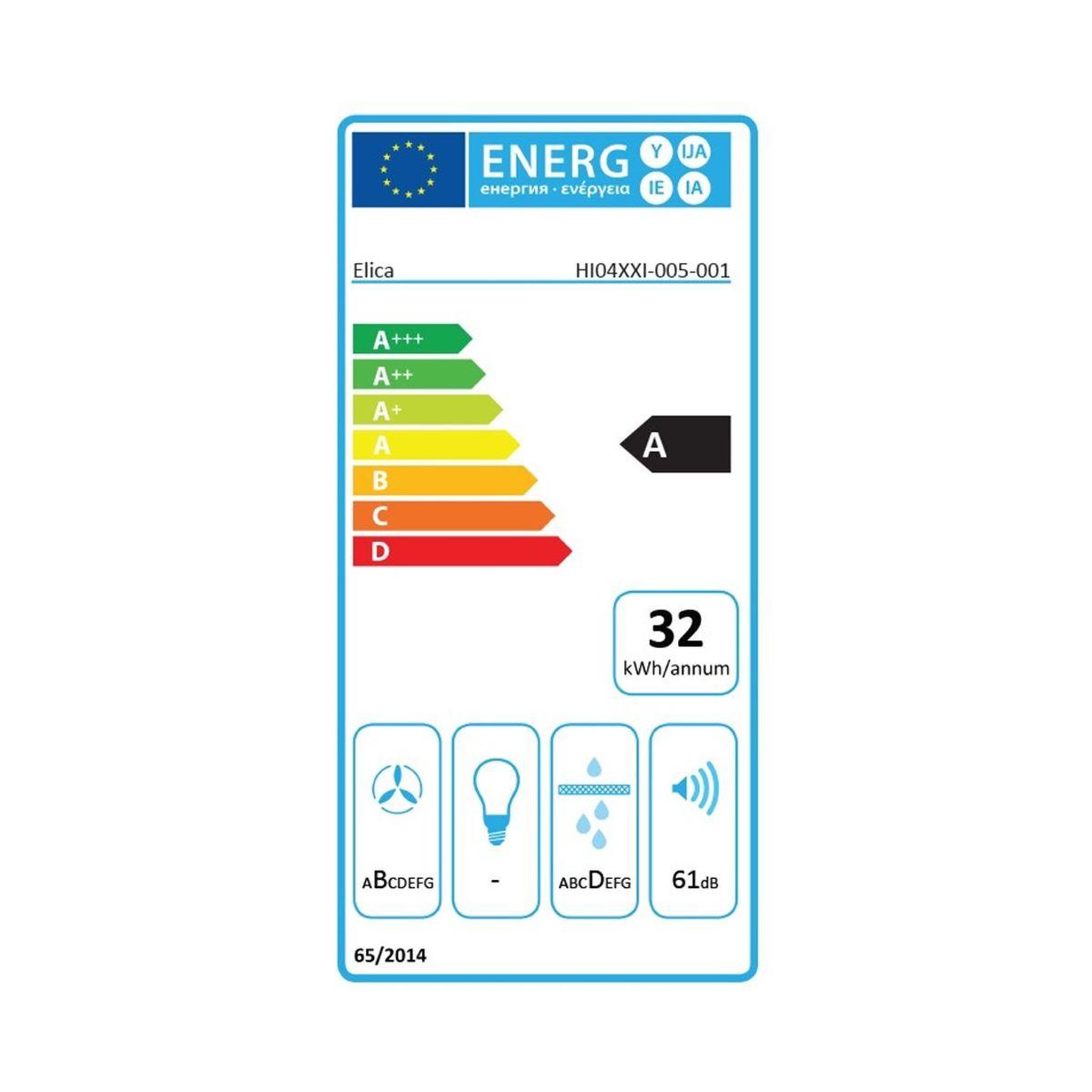 Voir la diapositive 6 : ELICA Plaque induction aspirante alpha b bl/f bo/78