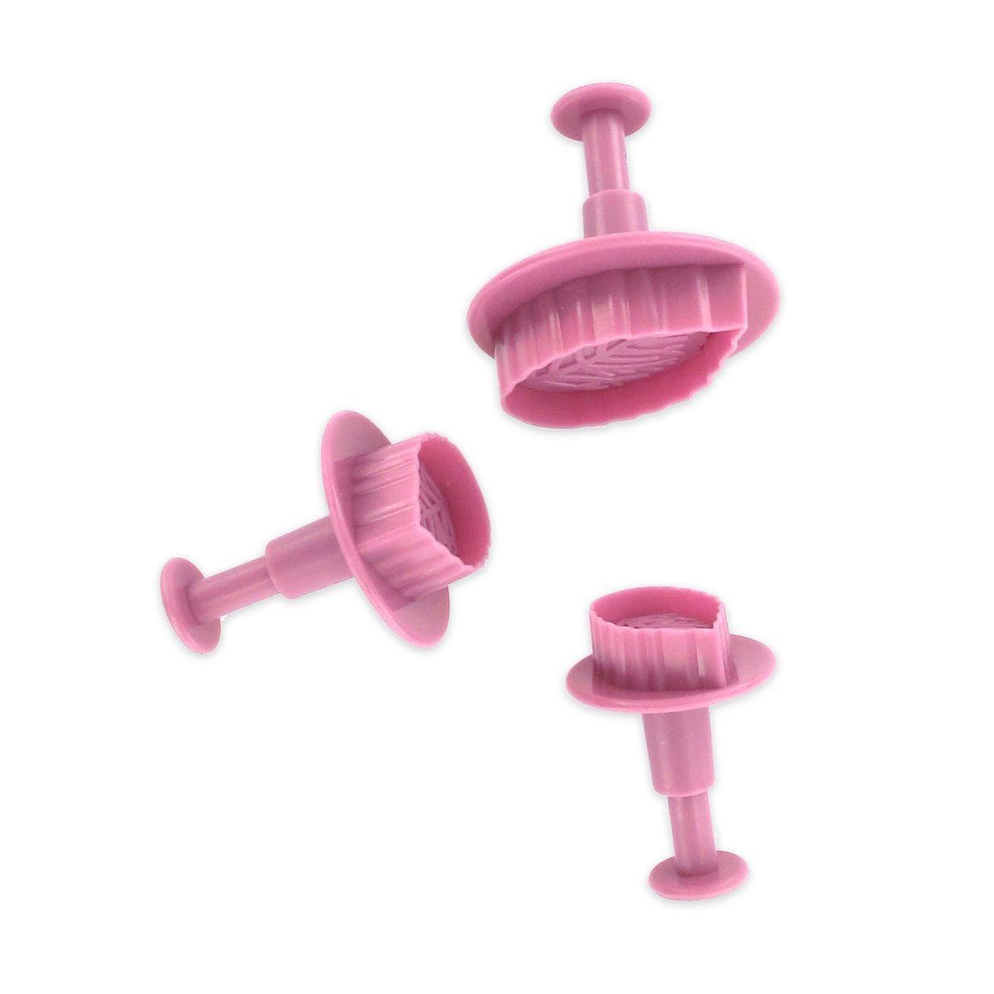 Voir la diapositive 6 : ZENKER Lot de 3 emporte-pièces poussoir motif feuille zenker sweet sensation