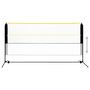Voir la diapositive 3 : VIDAXL Filet de badminton reglable 300x103x94-158 cm Metal