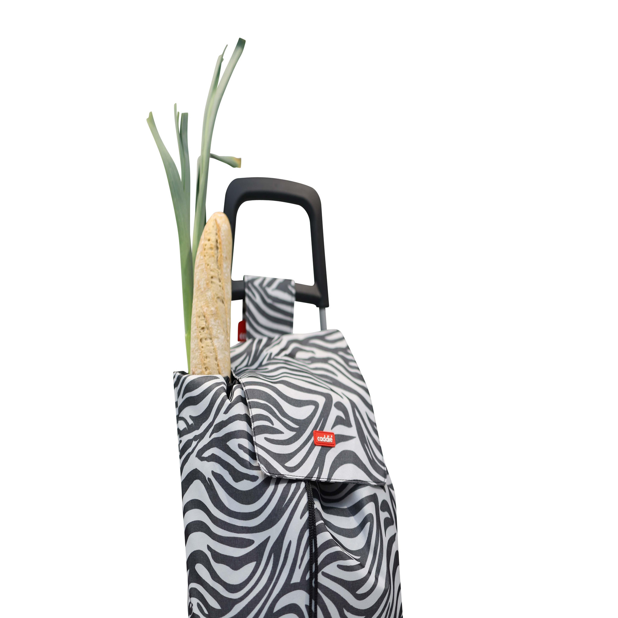 Voir la diapositive 5 : Caddie Chariot de courses à motif 50L 2 roues modèle - CAD016