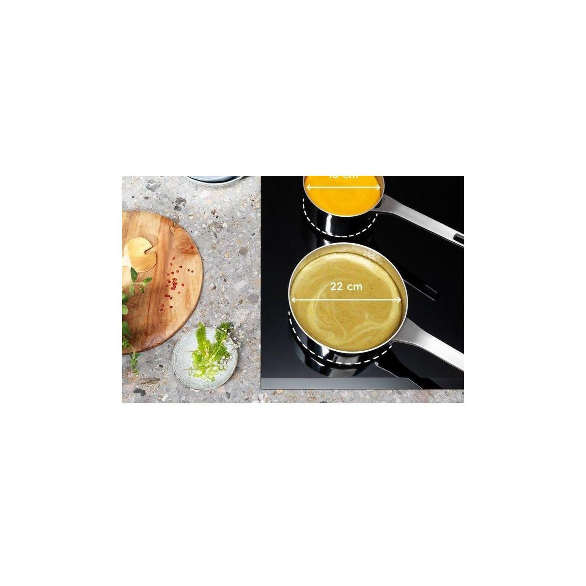 Voir la diapositive 3 : ELECTROLUX Plaque induction EIT913