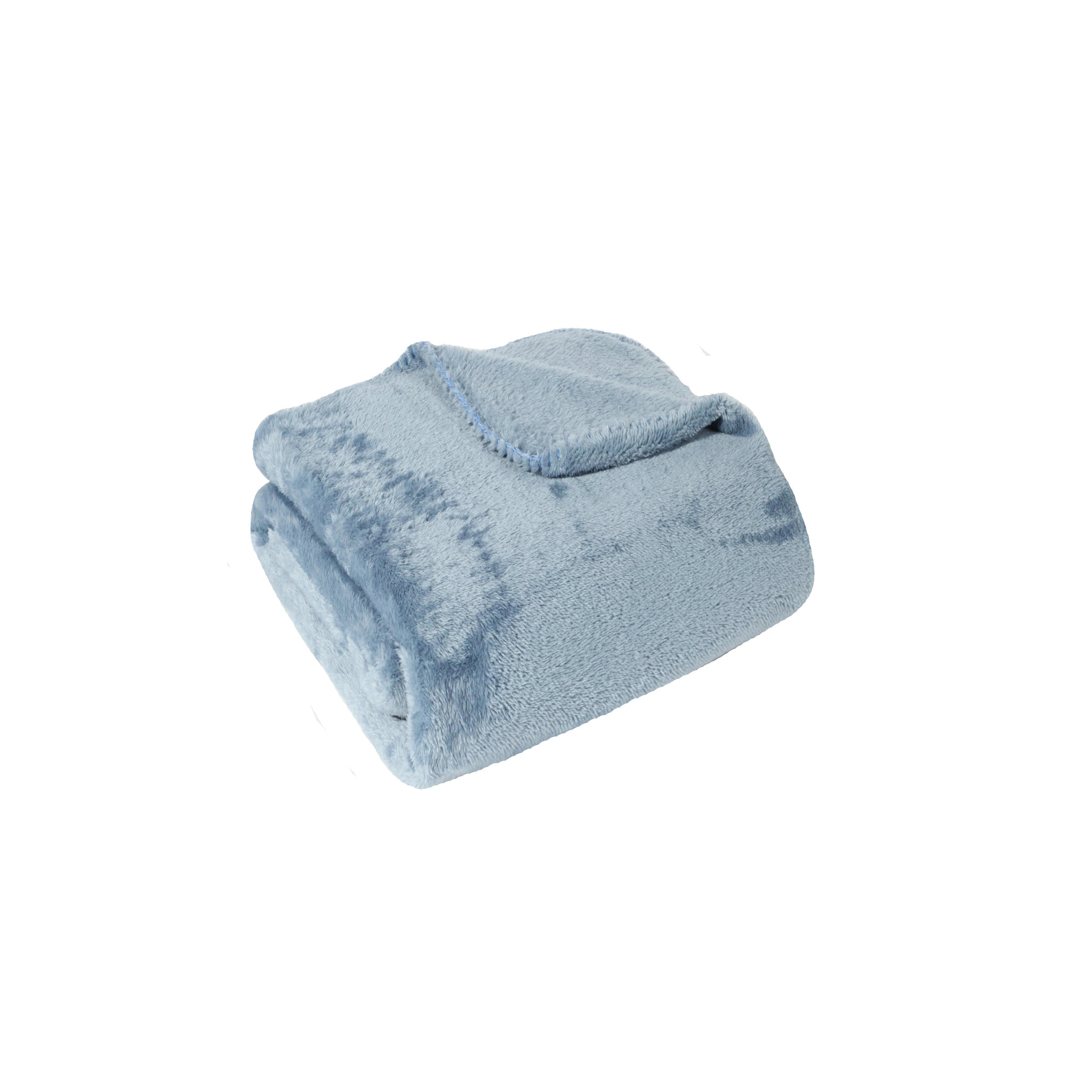 Voir la diapositive 1 : Plaid uni sherpa 