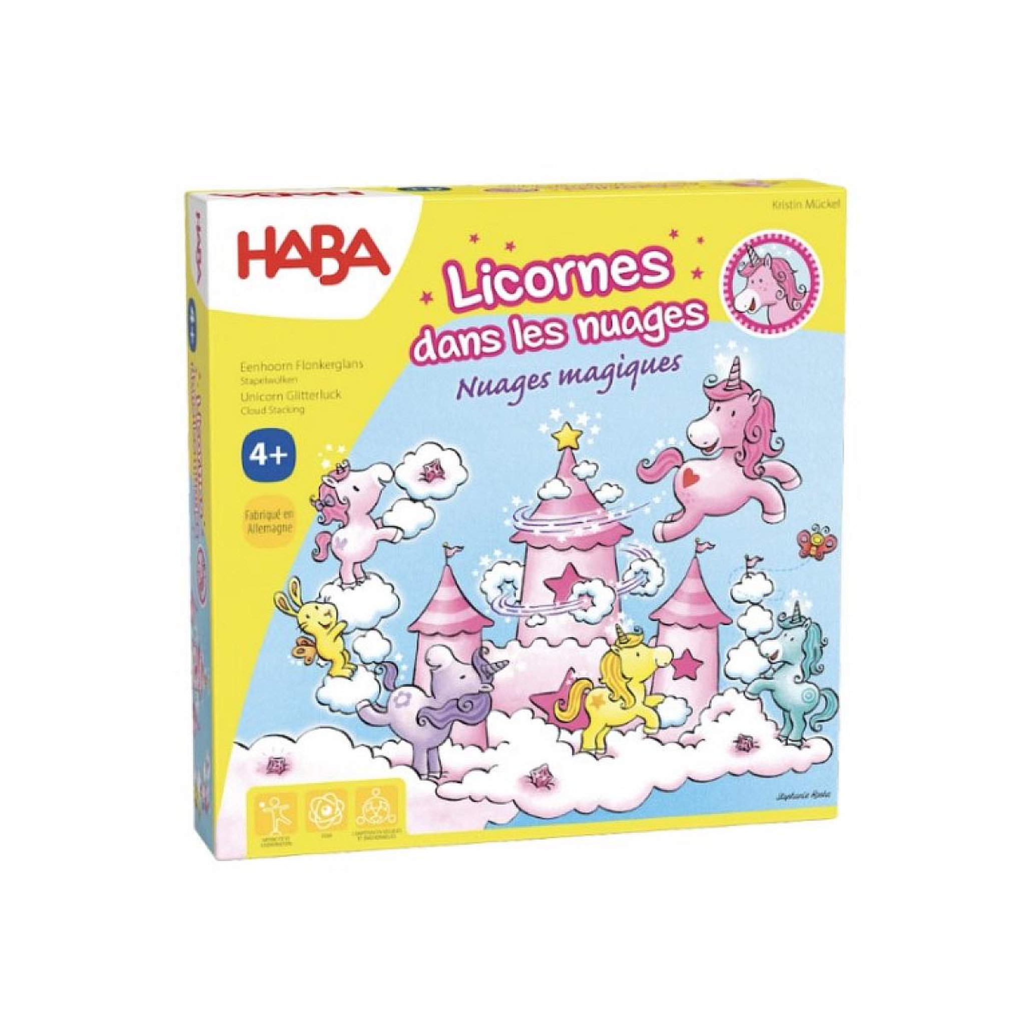 Haba Licornes dans les nuages - nuages magiques -  - Asmodee