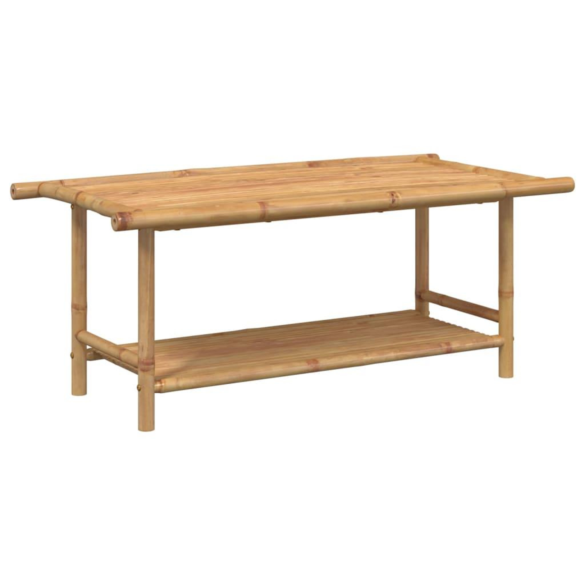 Voir la diapositive 5 : VIDAXL Table basse 110x55x45 cm bambou