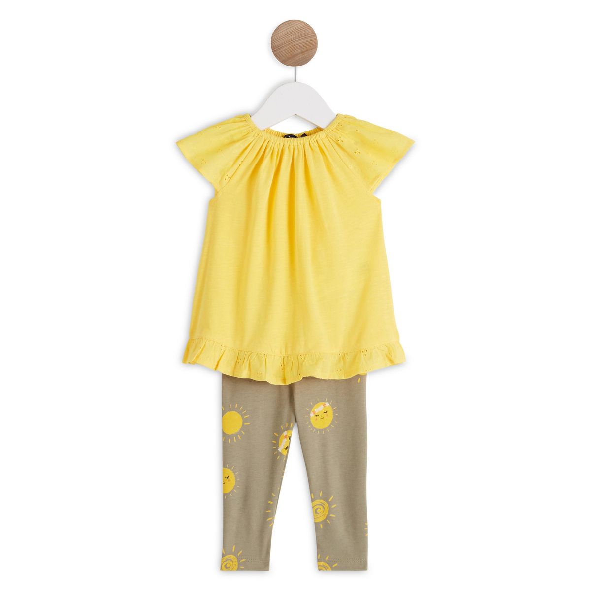 IN EXTENSO Ensemble legging + robe bébé fille