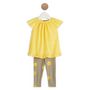 Voir la diapositive 1 : IN EXTENSO Ensemble legging + robe bébé fille